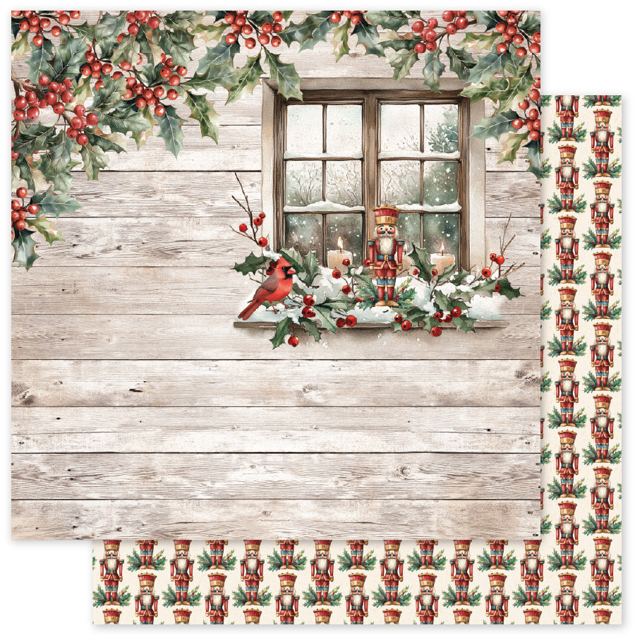 Christmas Tree Farm Basics A 12x12 Paper (12pc Bulk Pack) 35280 - Paper Rose Studio