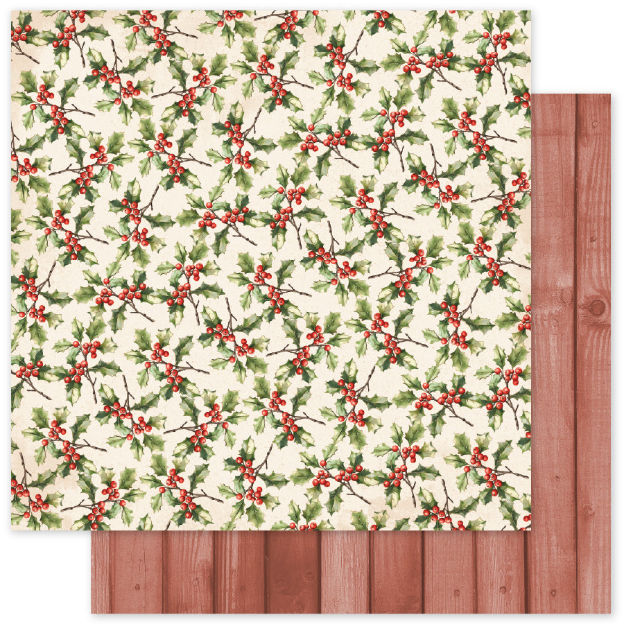 Christmas Tree Farm Basics F 12x12 Paper (12pc Bulk Pack) 35295 - Paper Rose Studio