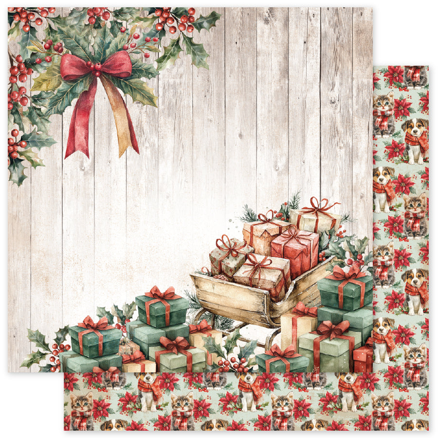 Christmas Tree Farm C 12x12 Paper (12pc Bulk Pack) 35262 - Paper Rose Studio
