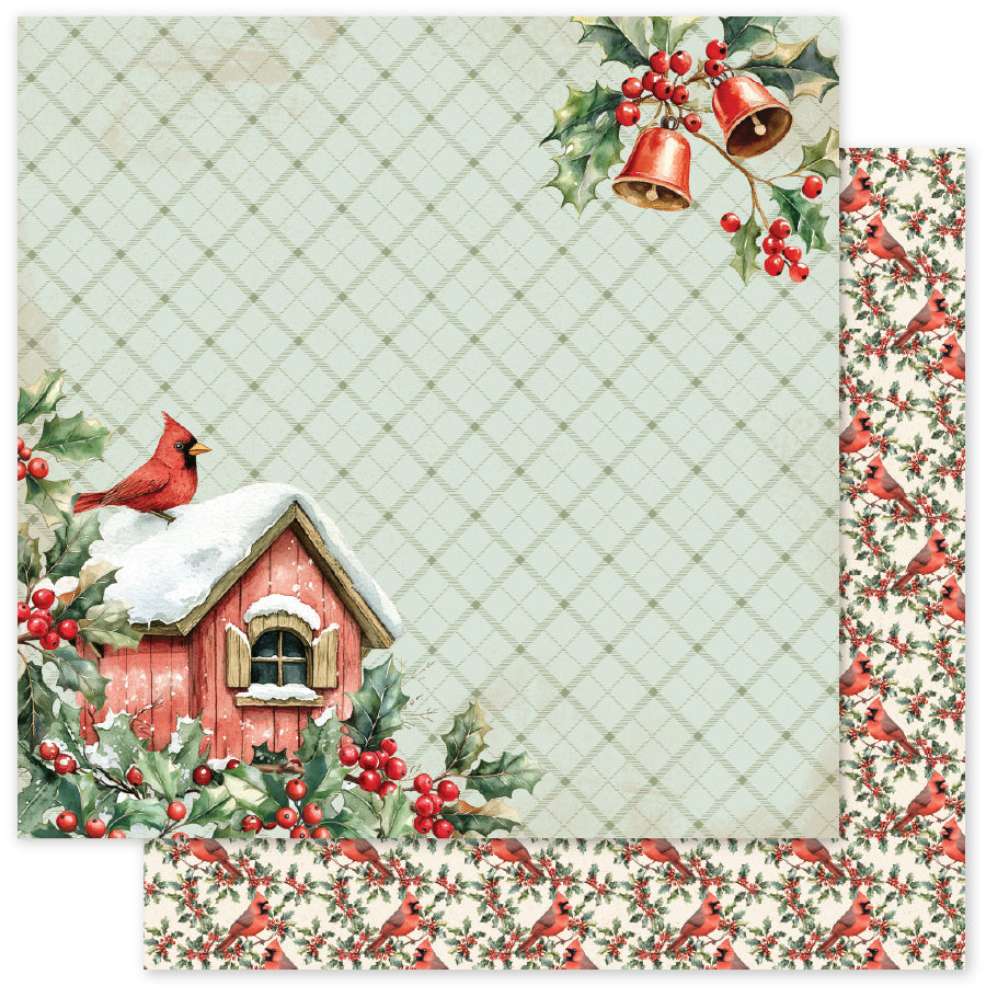 Christmas Tree Farm E 12x12 Paper (12pc Bulk Pack) 35268 - Paper Rose Studio