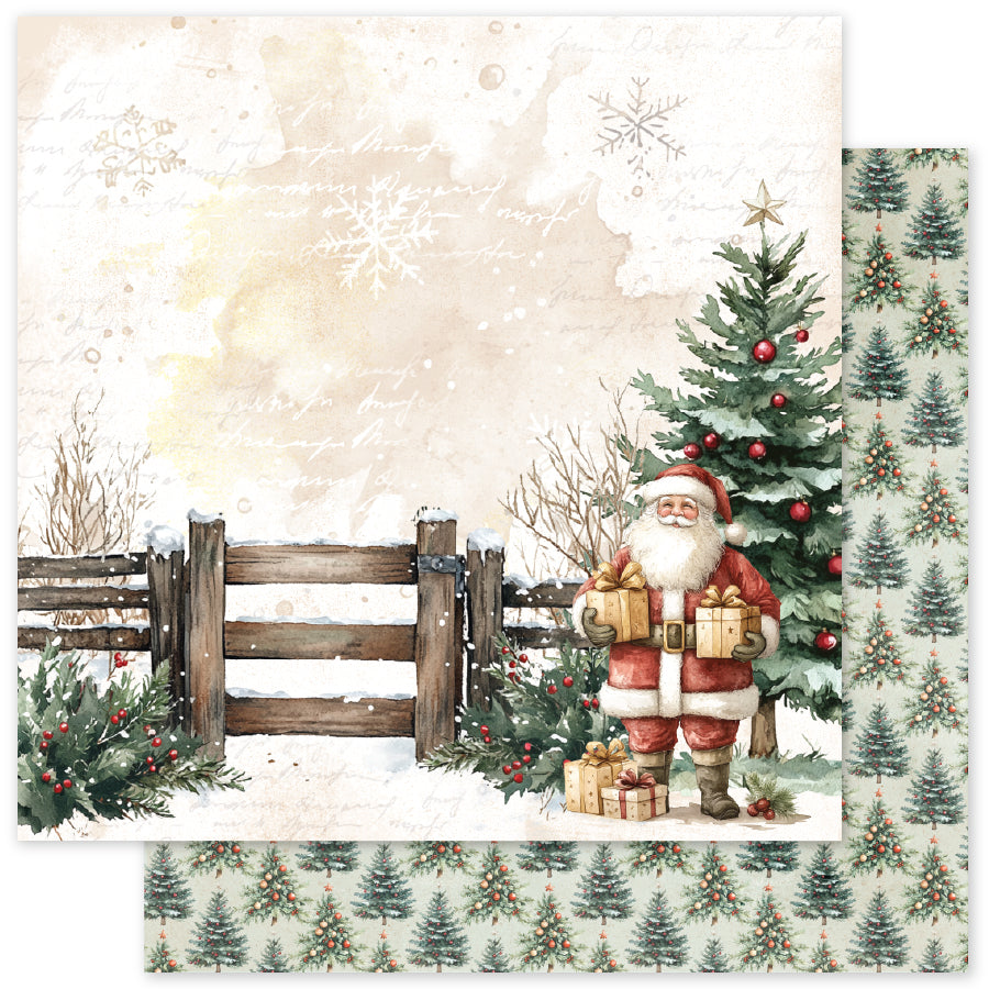 Christmas Tree Farm F 12x12 Paper (12pc Bulk Pack) 35271 - Paper Rose Studio