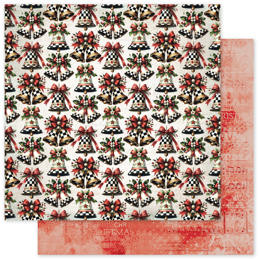 Christmas Wishes Basics C 12x12 Paper (12 pc Bulk Pack) 37126