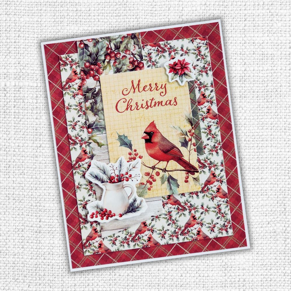 Papercuts Cardmaking Kit - Christmas Tree Farm 35439 - Paper Rose Studio