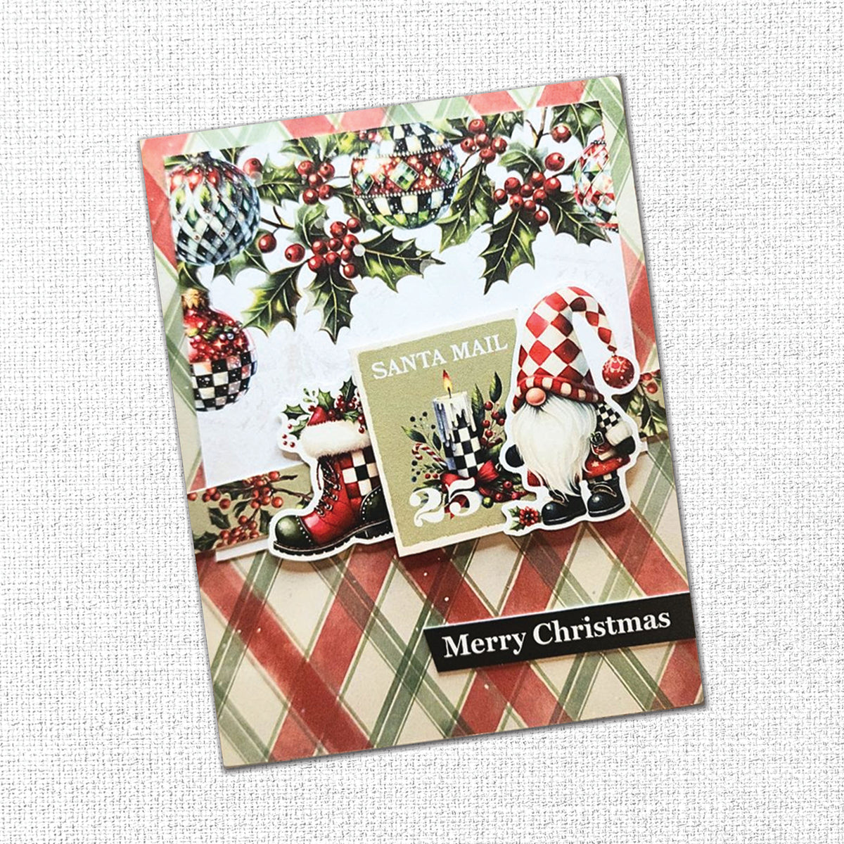 Christmas Wishes Papercuts Cardmaking Kit 37111