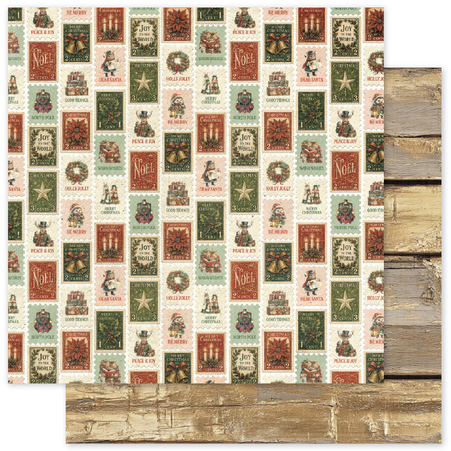 Christmas at Holly House Basics E 12x12 Paper (12 pc Bulk Pack) 37660