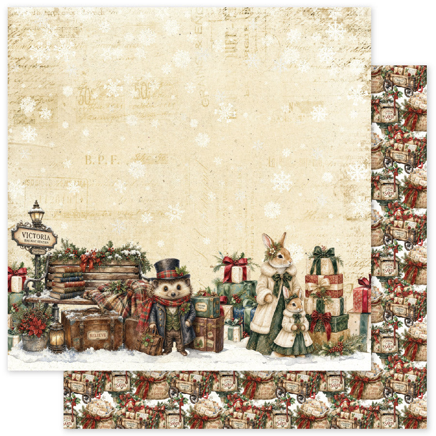 Christmas at Holly House F 12x12 Paper (12 pc Bulk Pack) 37633
