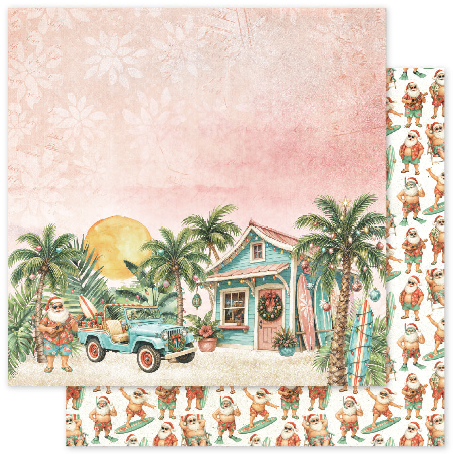 Christmas in Paradise B 12x12 Paper (12 pc Bulk Pack) 36922