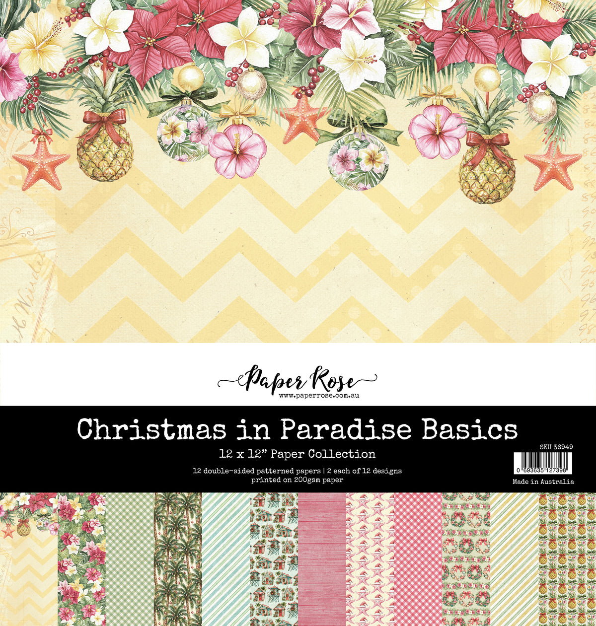 Christmas in Paradise Basics 12x12 Paper Collection 36949
