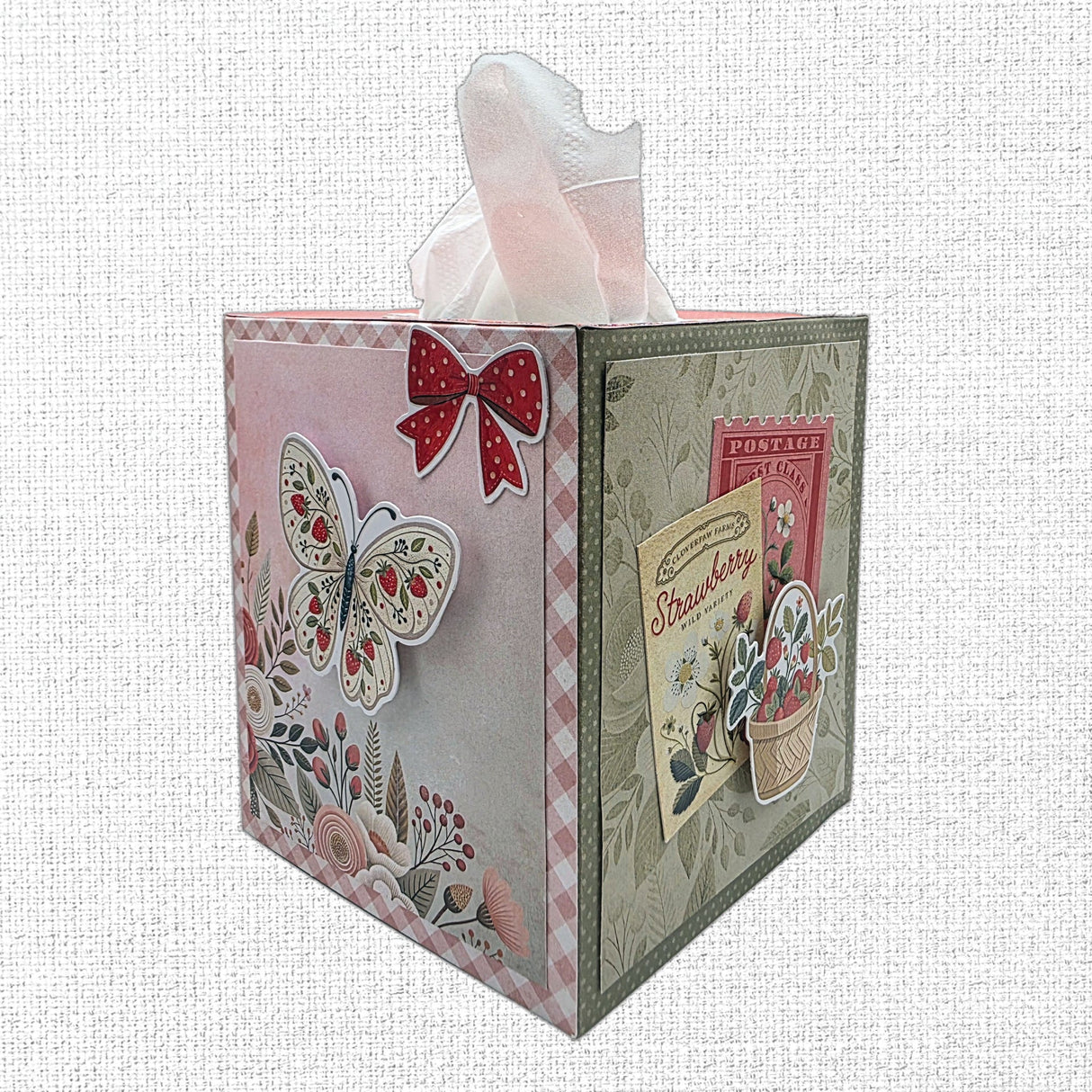 Strawberry Friends Embossed Die Cuts 34905