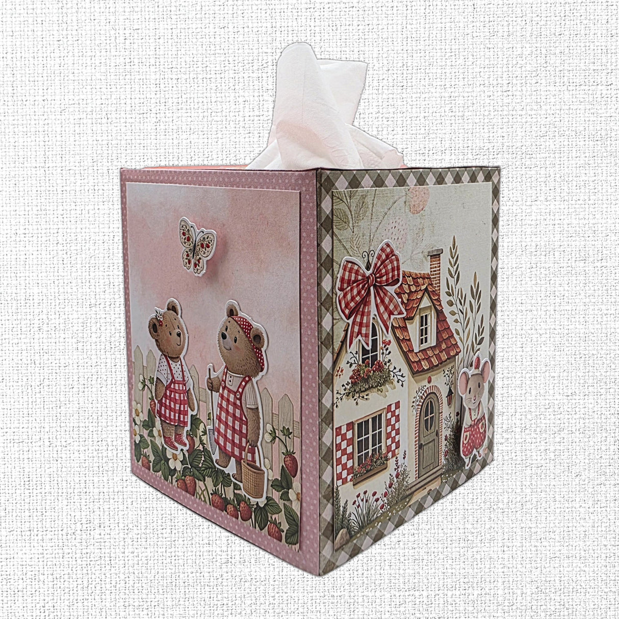 Strawberry Friends Embossed Die Cuts 34905 - Paper Rose Studio