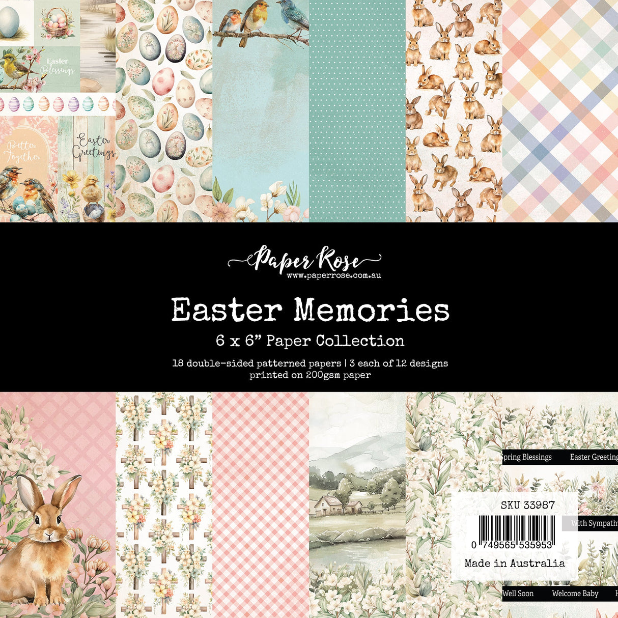 Easter Memories 6x6 Paper Collection 33987 - Paper Rose Studio
