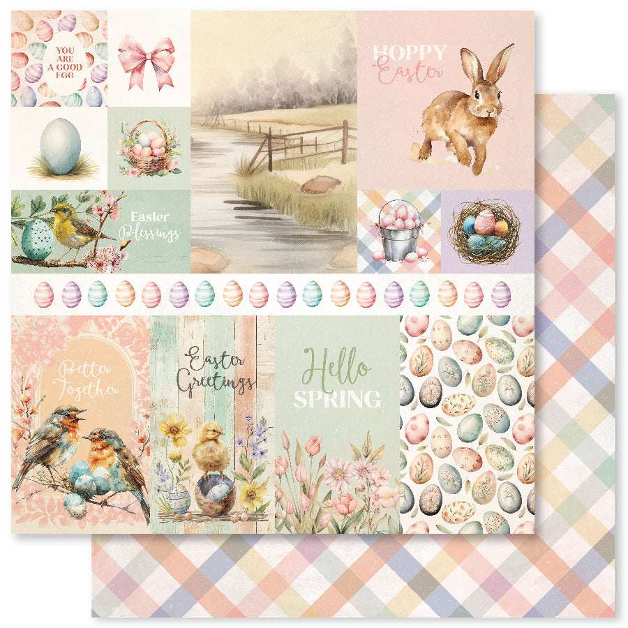 Easter Memories A 12x12 Paper (12pc Bulk Pack) 33972 - Paper Rose Studio