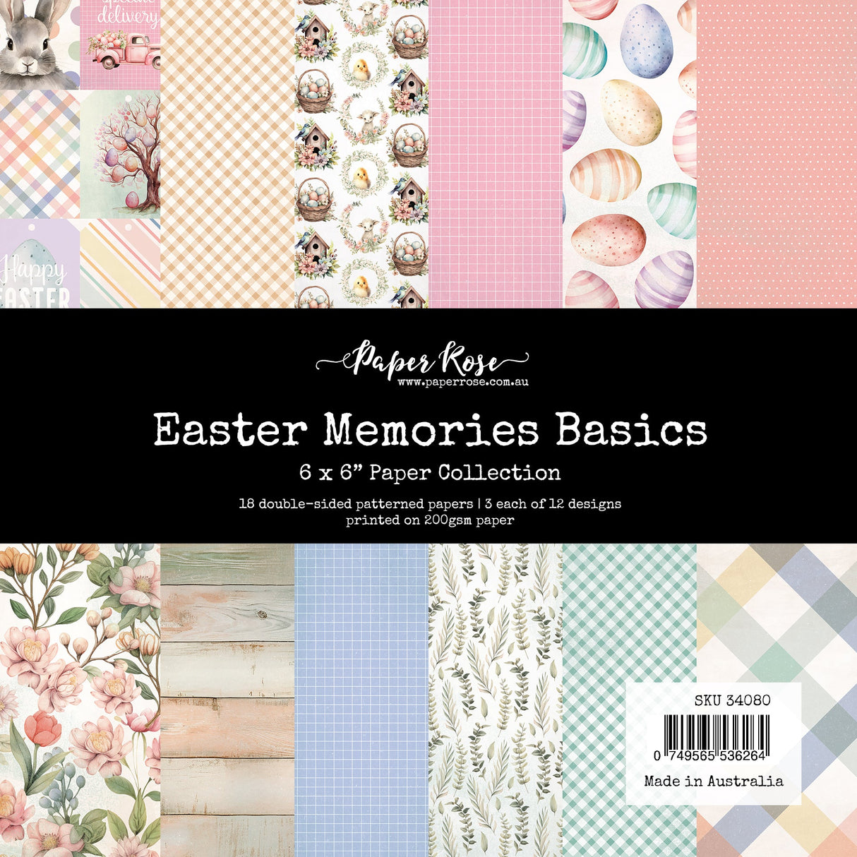 Easter Memories Basics 6x6 Paper Collection 34080 - Paper Rose Studio