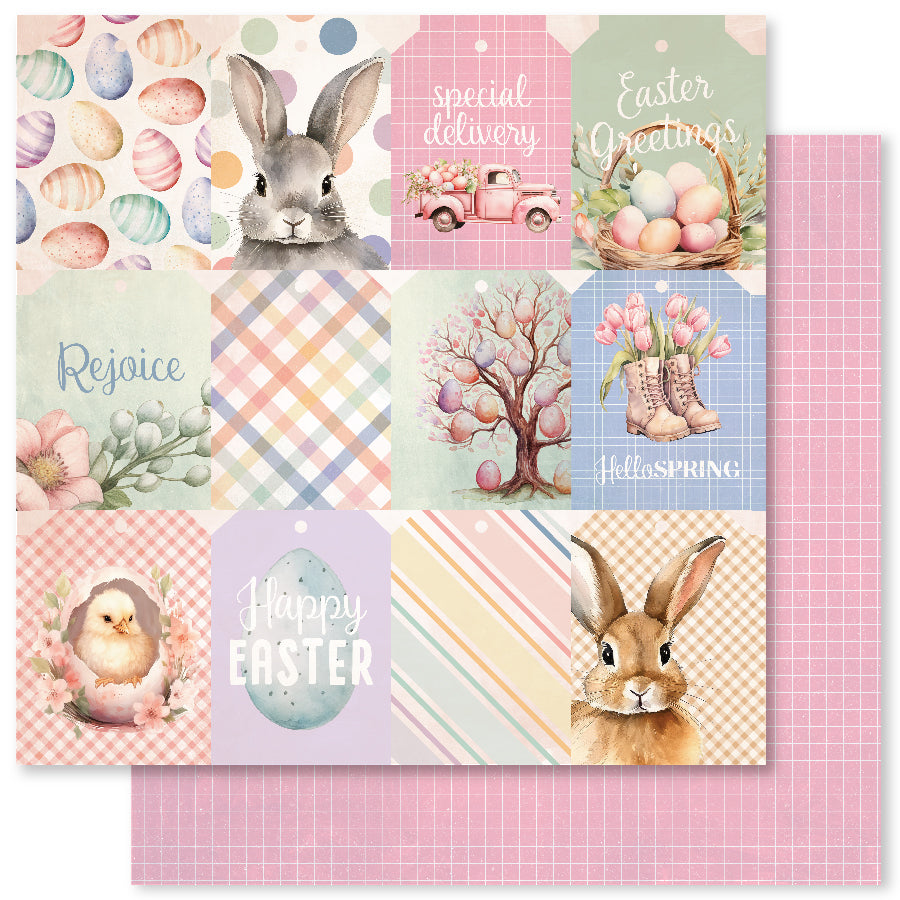 Easter Memories Basics A 12x12 Paper (12pc Bulk Pack) 33993 - Paper Rose Studio