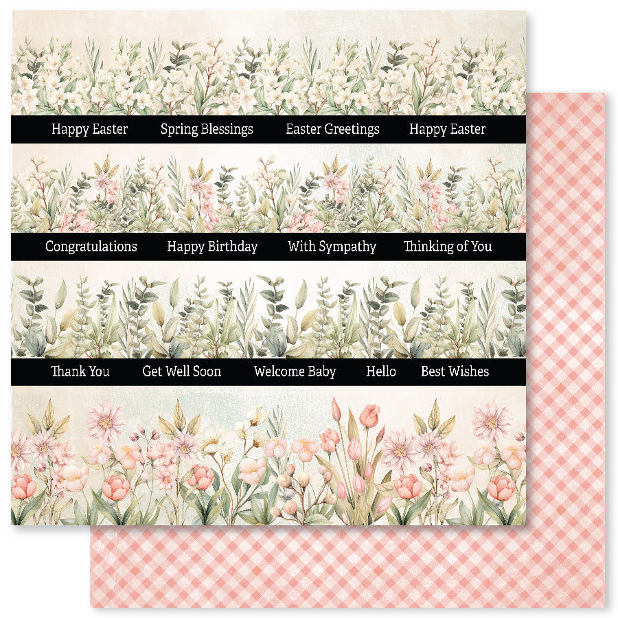Easter Memories C 12x12 Paper (12pc Bulk Pack) 33978 - Paper Rose Studio