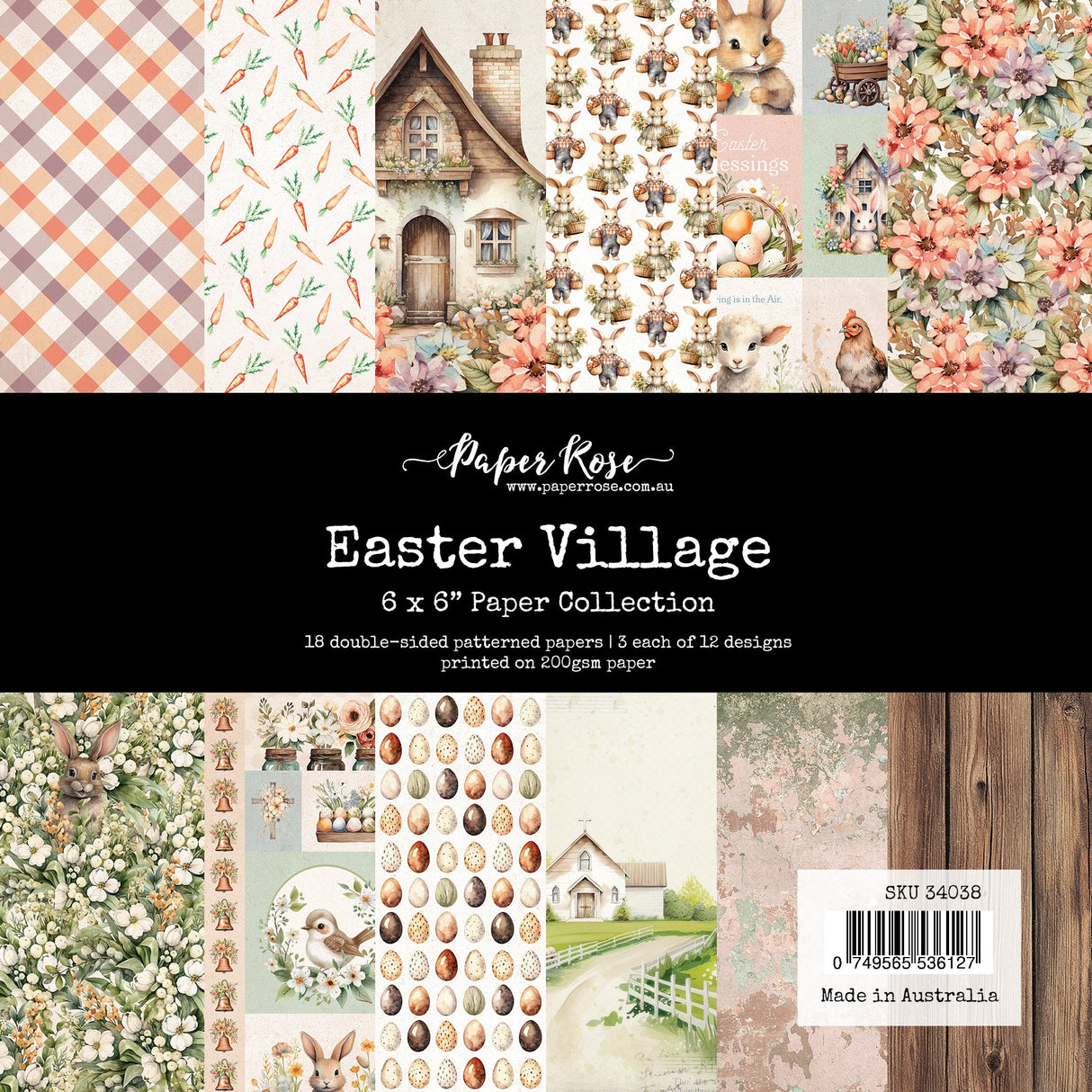 Easter Village 6x6 Paper Collection 34038 - Paper Rose Studio