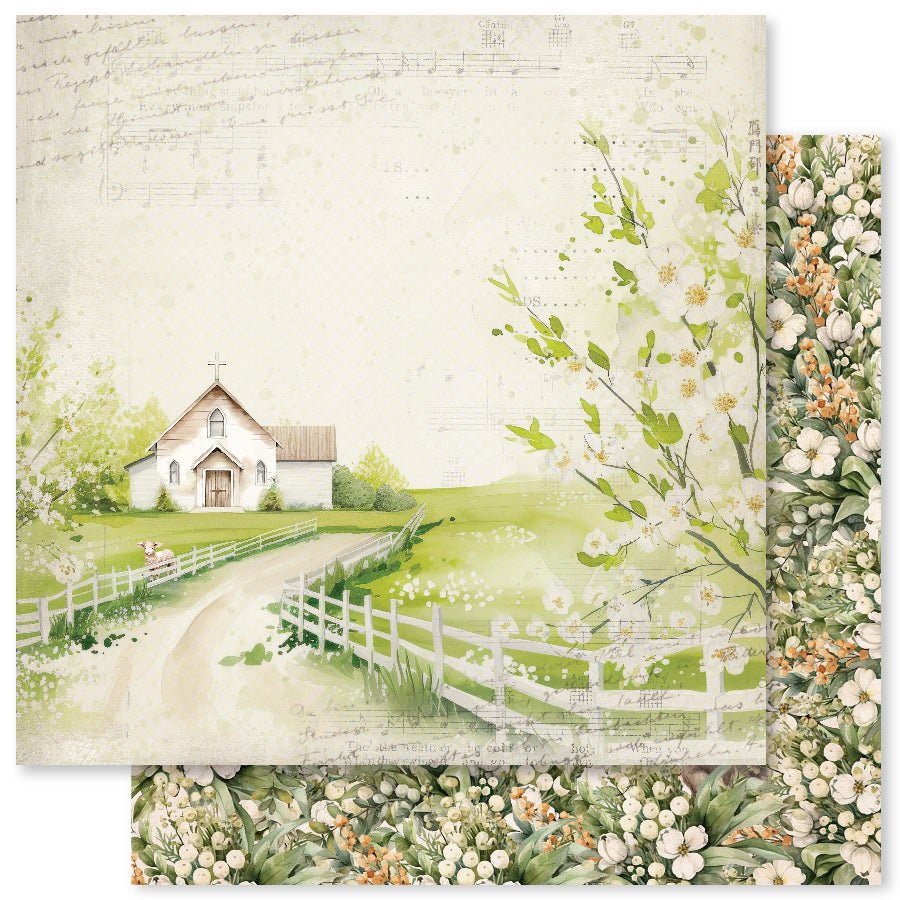 Easter Village E 12x12 Paper (12pc Bulk Pack) 34032 - Paper Rose Studio