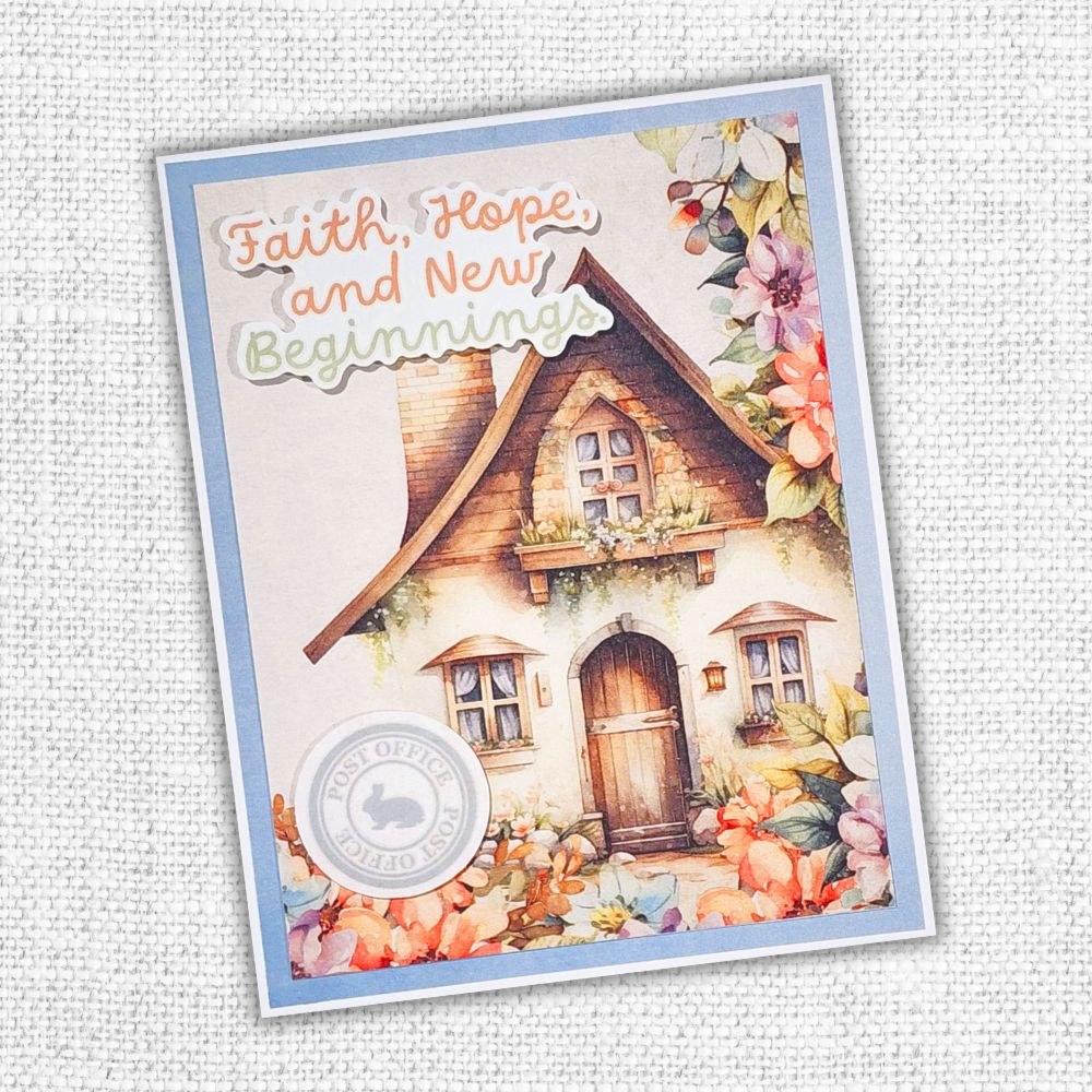 Easter Village 6x8" Quick Cards Die Cuts 34074 - Paper Rose Studio