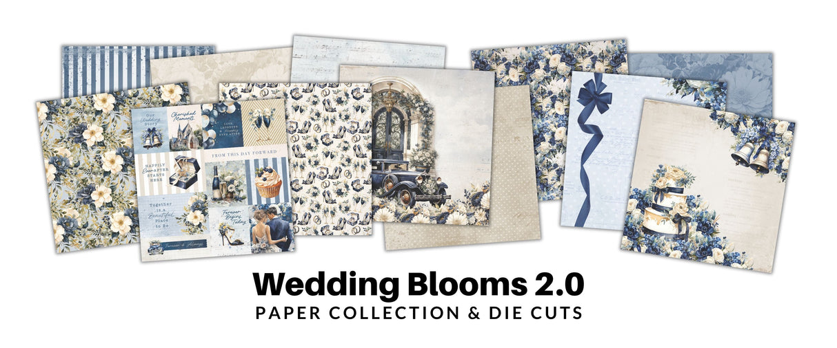 Wedding Blooms 2.0 6x6 Paper Collection 34458 - Paper Rose Studio
