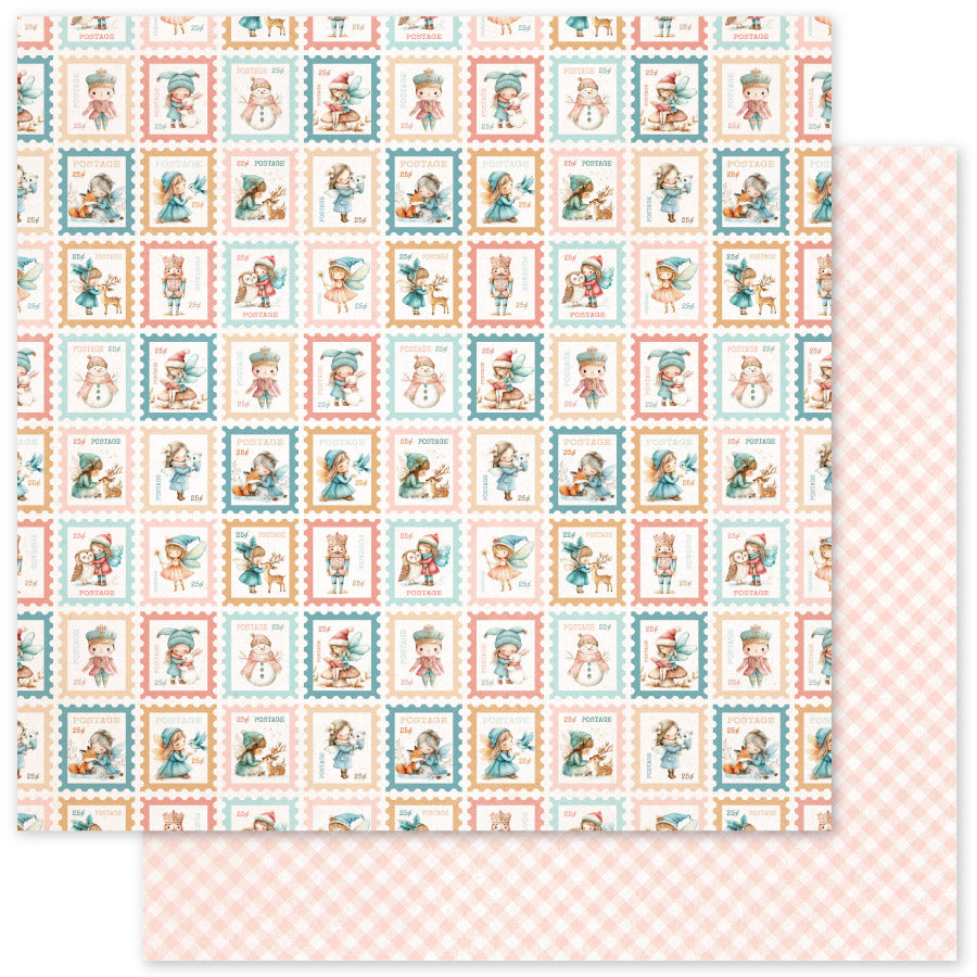 Fairytale Christmas Basics E 12x12 Paper (12pc Bulk Pack) 35223 - Paper Rose Studio