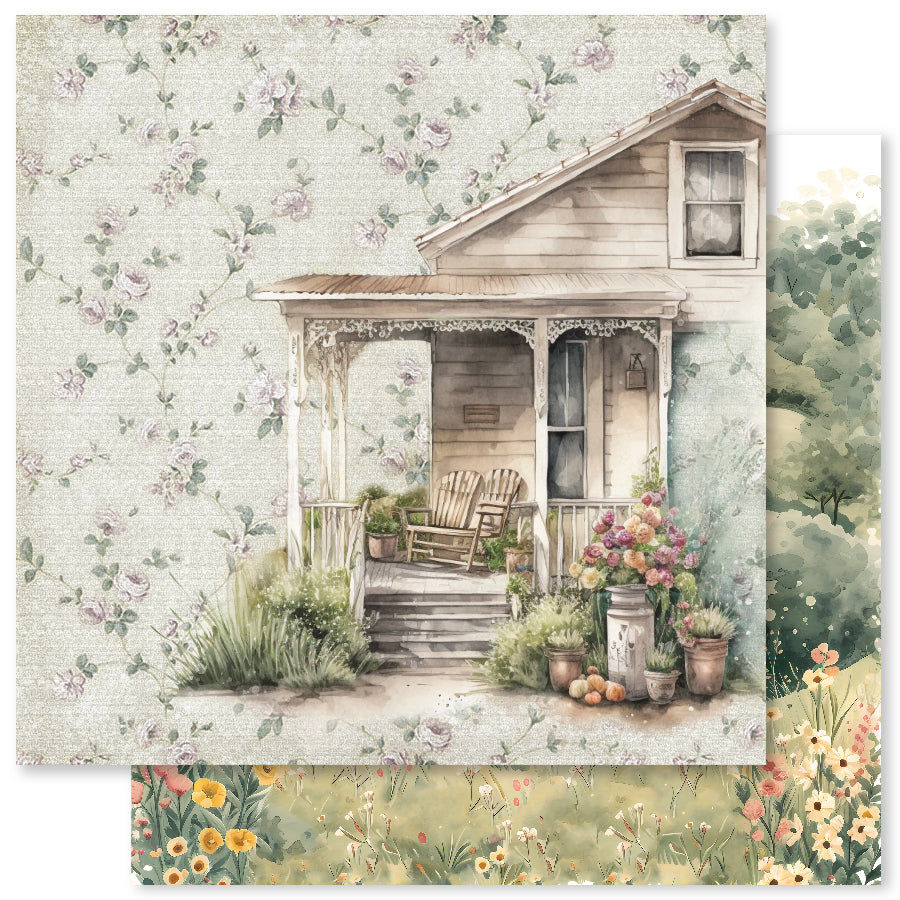 Farmhouse Friends Backgrounds A 12x12 Paper (12pc Bulk Pack) 32004 - Paper Rose Studio