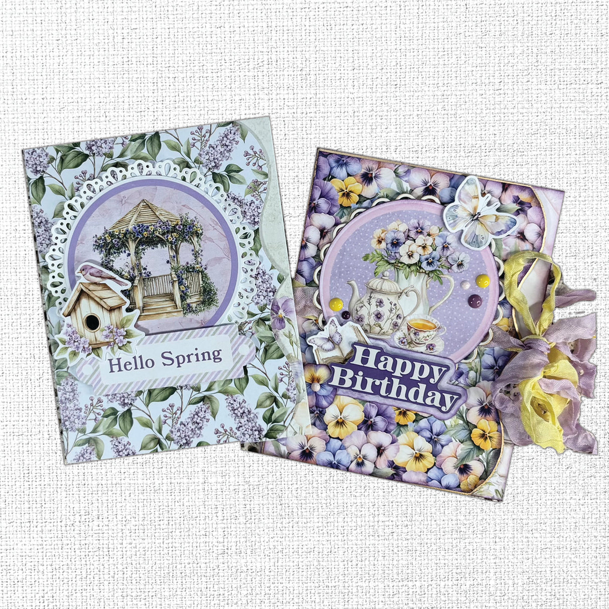 Petals & Pansies 8.5x11" Mini Folio Kit 36433