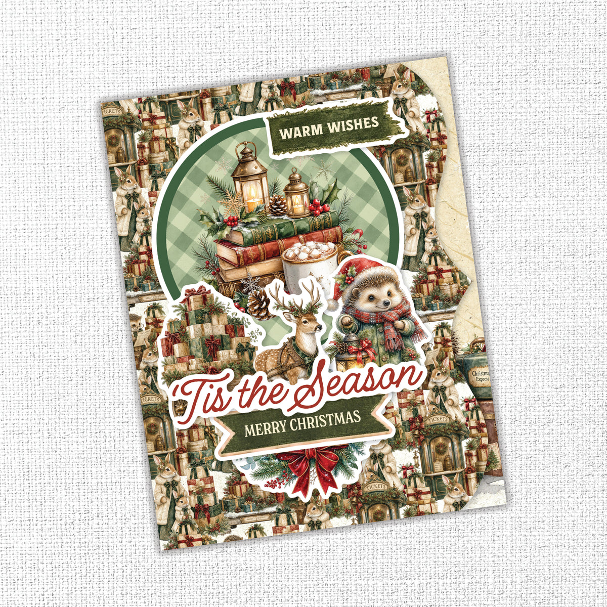 Christmas at Holly House 8.5x11" Mini Folio Kit 37672