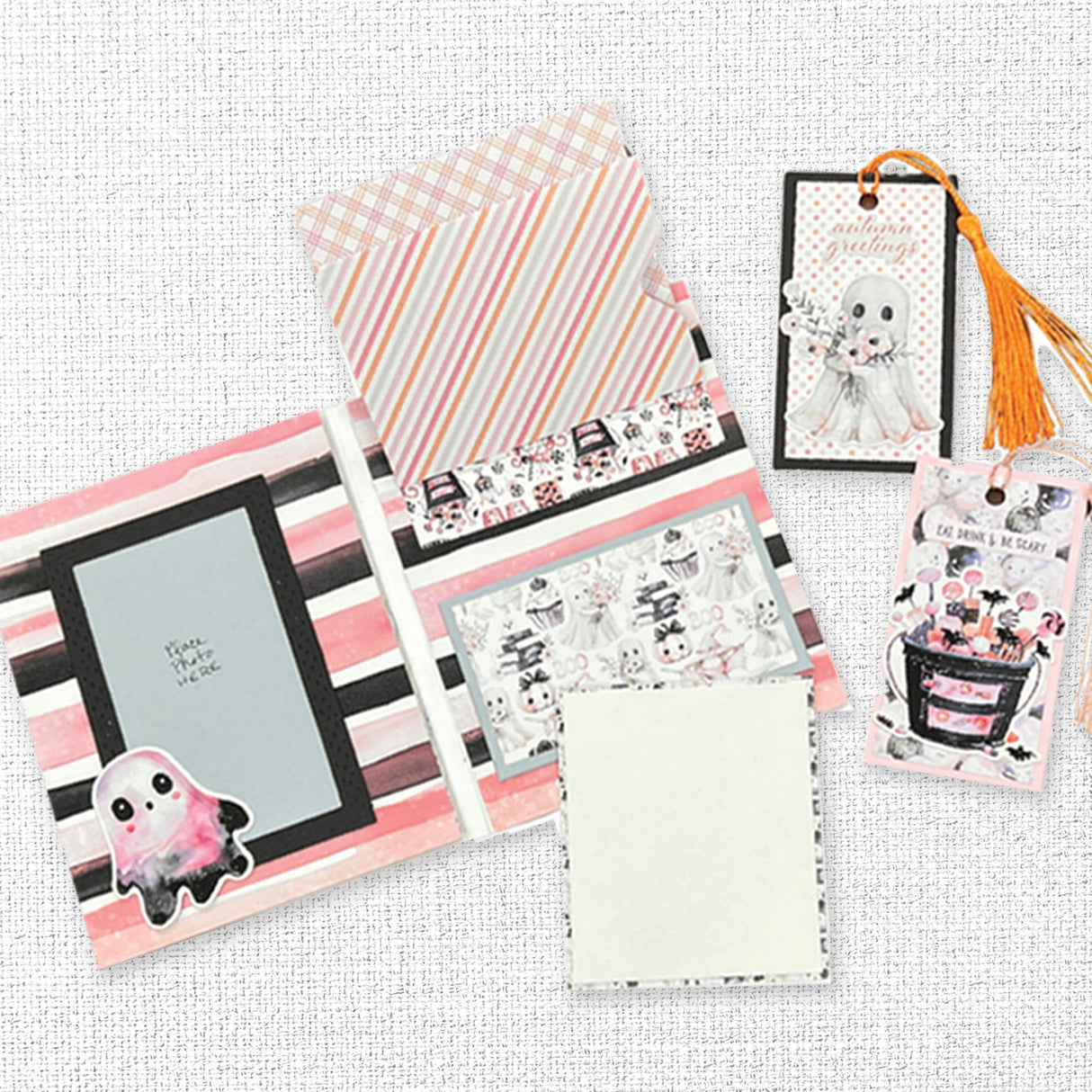 Pink Halloween 6x6 Paper Collection 32817 - Paper Rose Studio