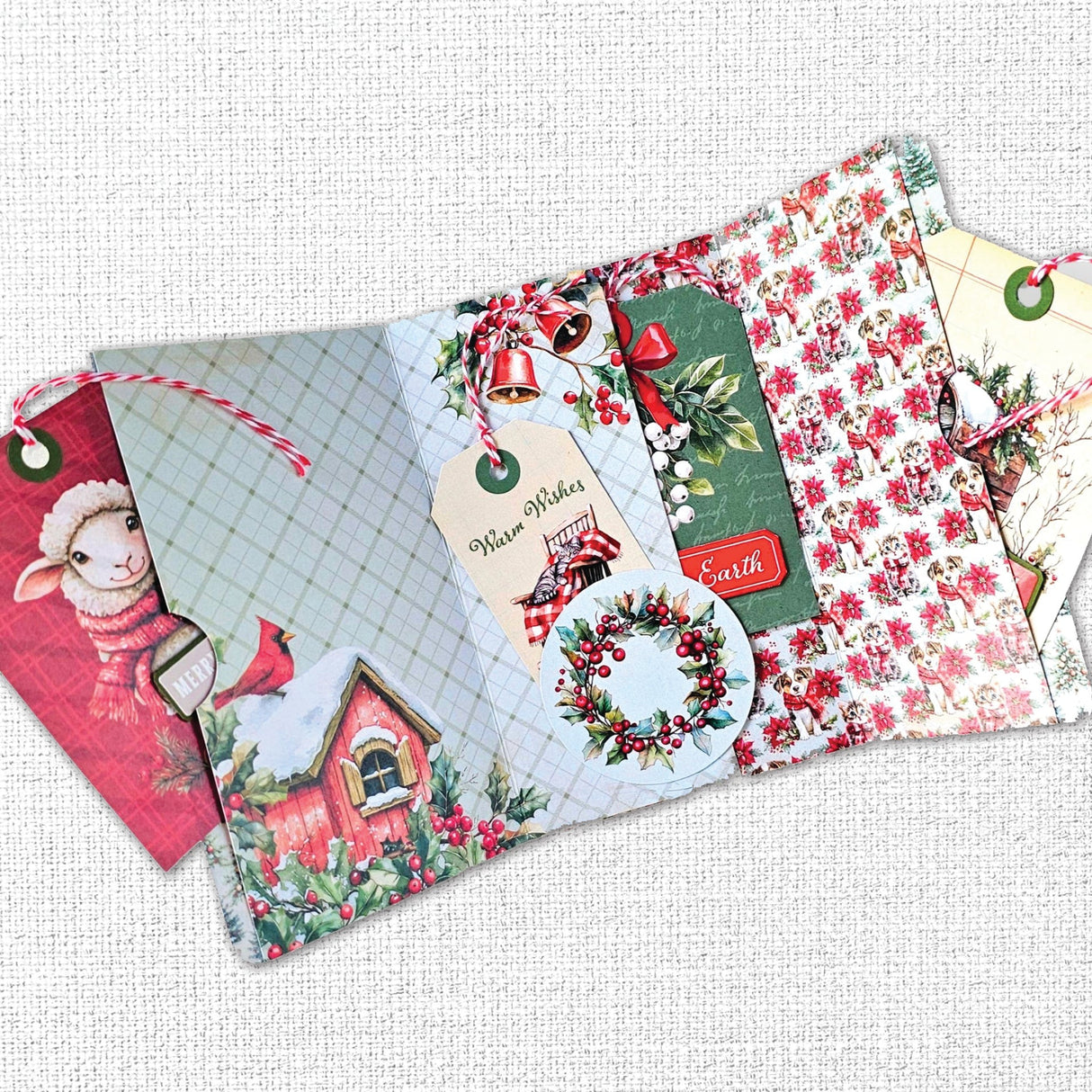 Christmas Tree Farm 6x8" Quick Cards Die Cuts 35247 - Paper Rose Studio