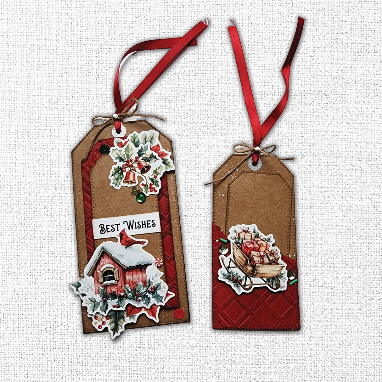 Christmas Tree Farm Embossed Die Cuts 35298 - Paper Rose Studio