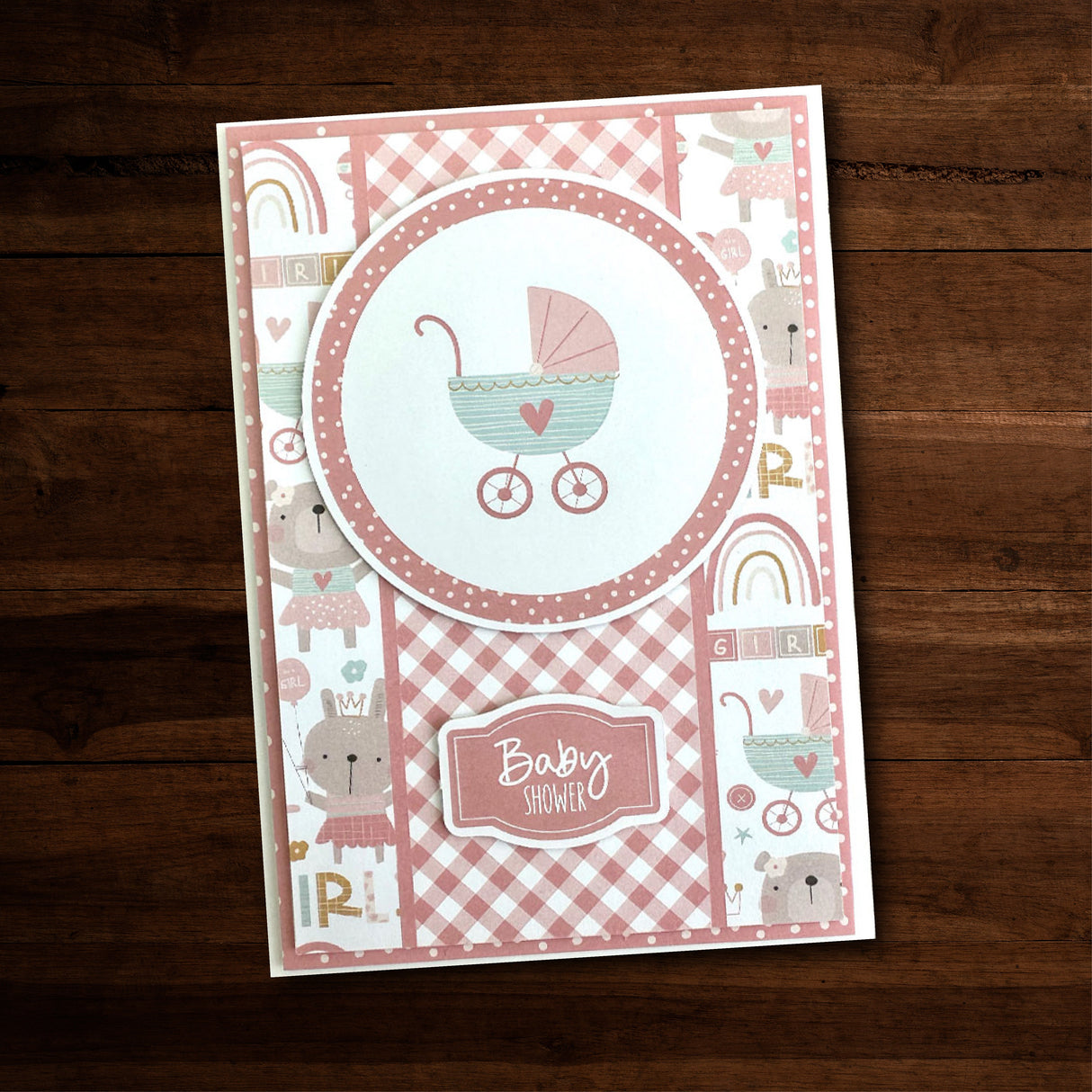 Hello Little Girl 6x8" Die Cuts & Sentiments 30015 - Paper Rose Studio