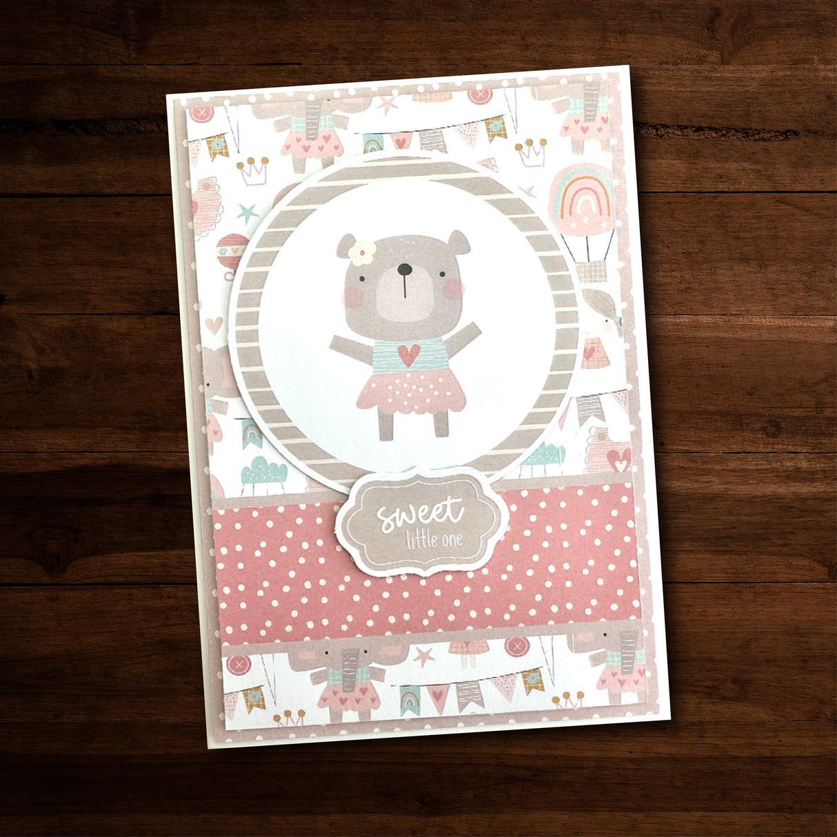 Hello Little Girl 6x8" Die Cuts & Sentiments 30015 - Paper Rose Studio