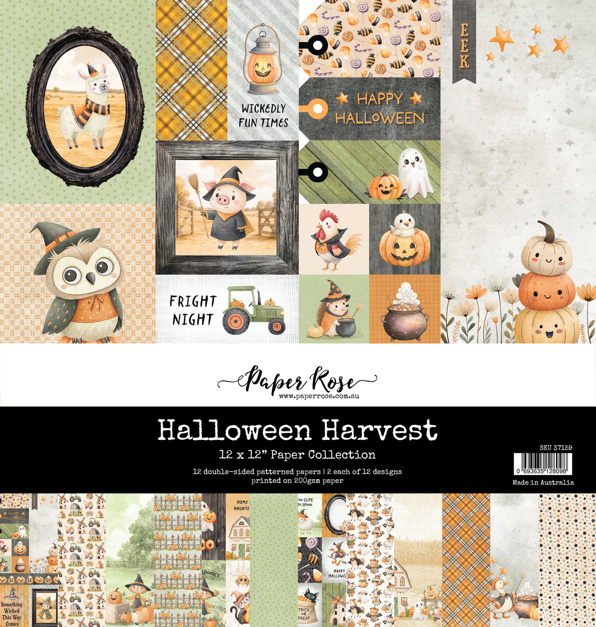 Halloween Harvest 12x12 Paper Collection 37159