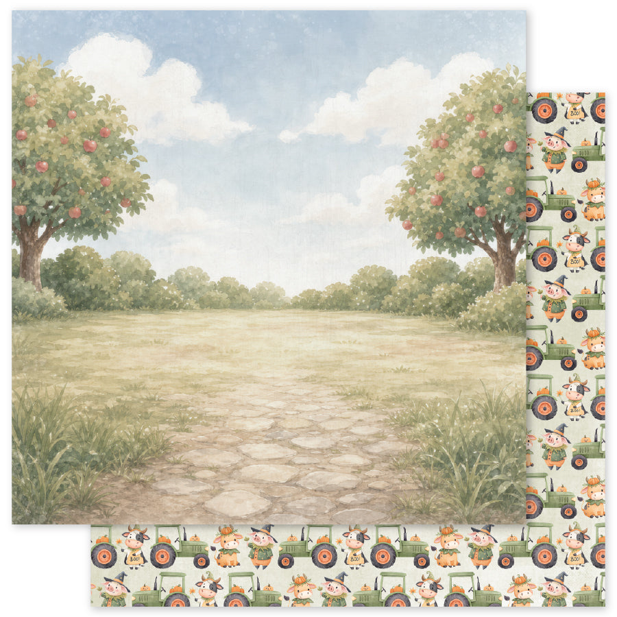 Halloween Harvest Basics E 12x12 Paper (12 pc Bulk Pack) 37207