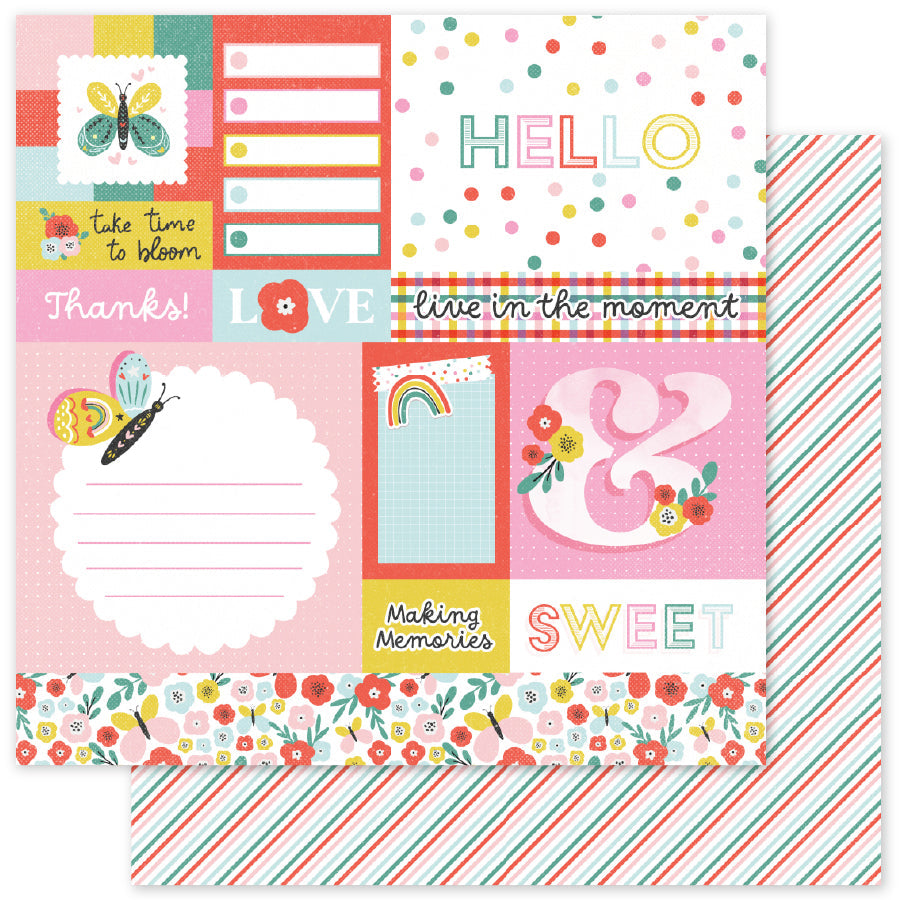 Happy Moments A 12x12 Paper (12pc Bulk Pack) 34944 - Paper Rose Studio