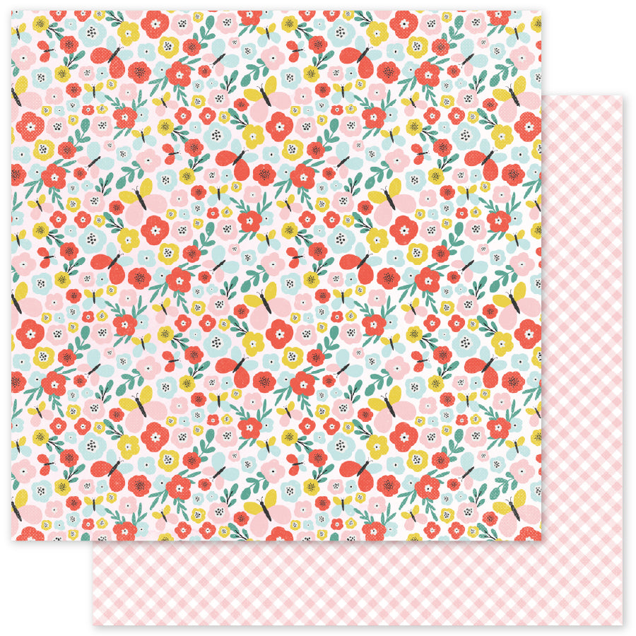 Happy Moments Basics A 12x12 Paper (12pc Bulk Pack) 34968 - Paper Rose Studio