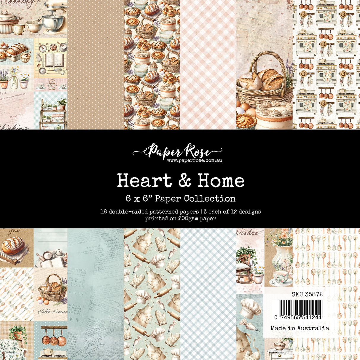 Heart & Home 6x6 Paper Collection 35872 - Paper Rose Studio