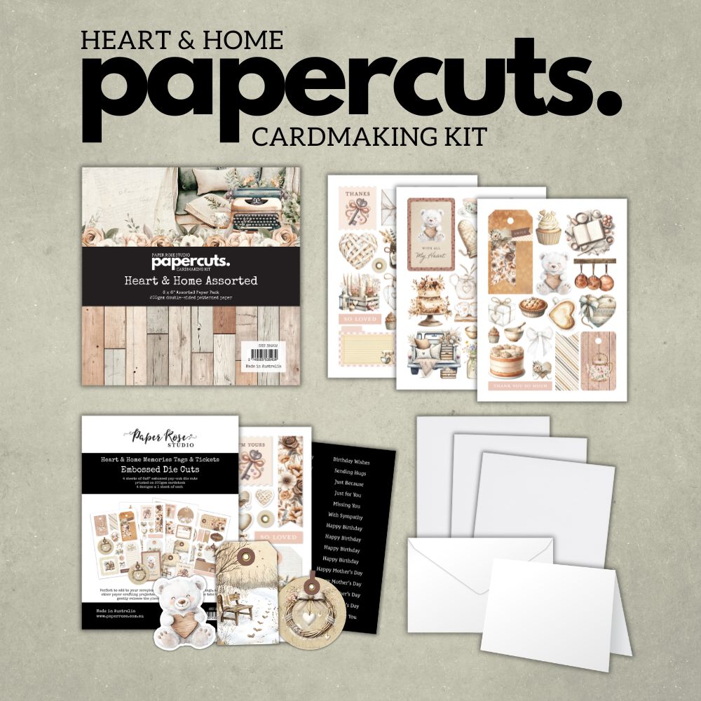 Heart & Home Papercuts Cardmaking Kit 35902