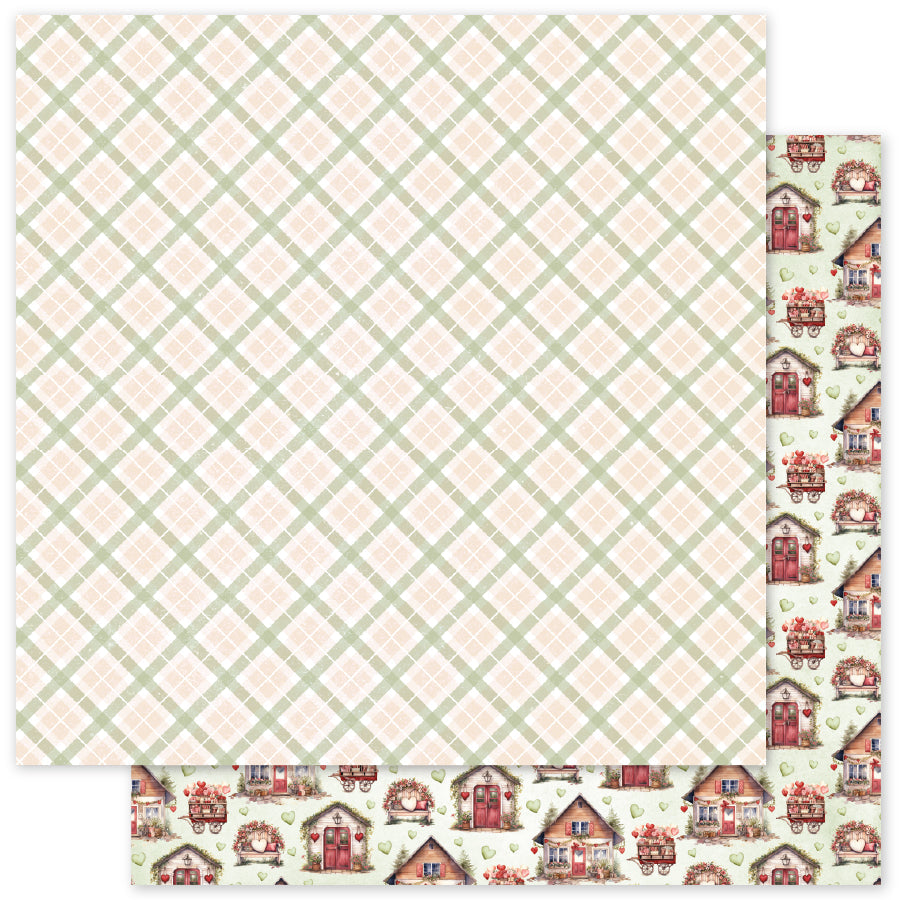 Heartwood House Basics B 12x12 Paper (12 pc Bulk Pack) 35752 - Paper Rose Studio