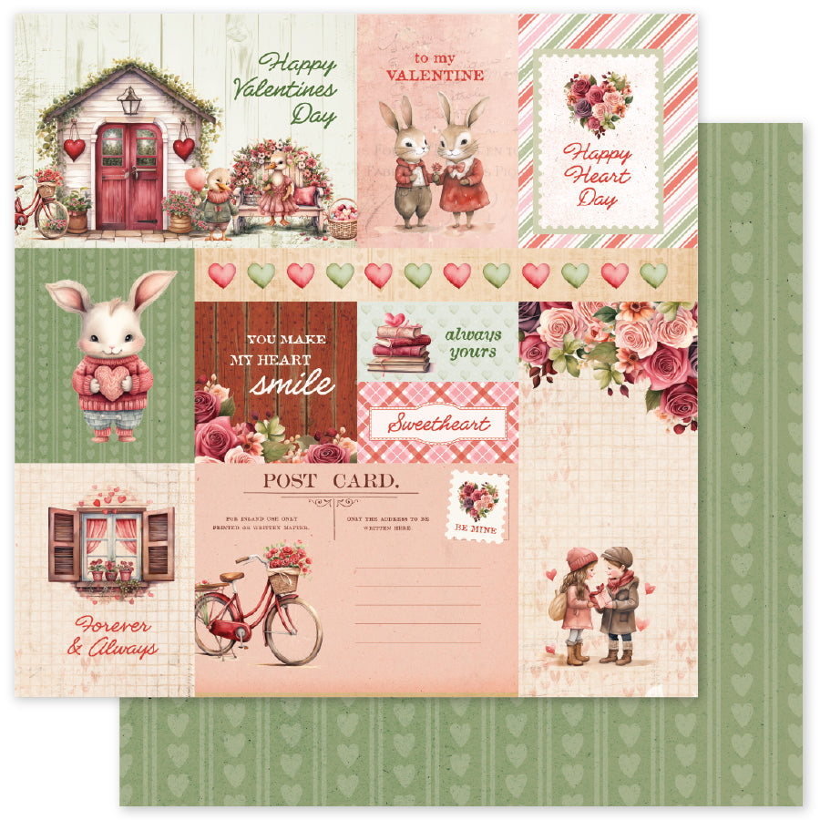 Heartwood House E 12x12 Paper (12 pc Bulk Pack) 35728 - Paper Rose Studio