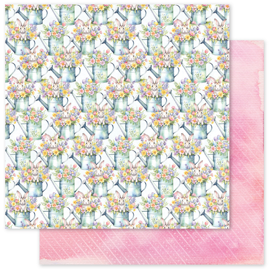 Hop Into Spring Basics A 12x12 Paper (12 pc Bulk Pack) 36145 - Paper Rose Studio