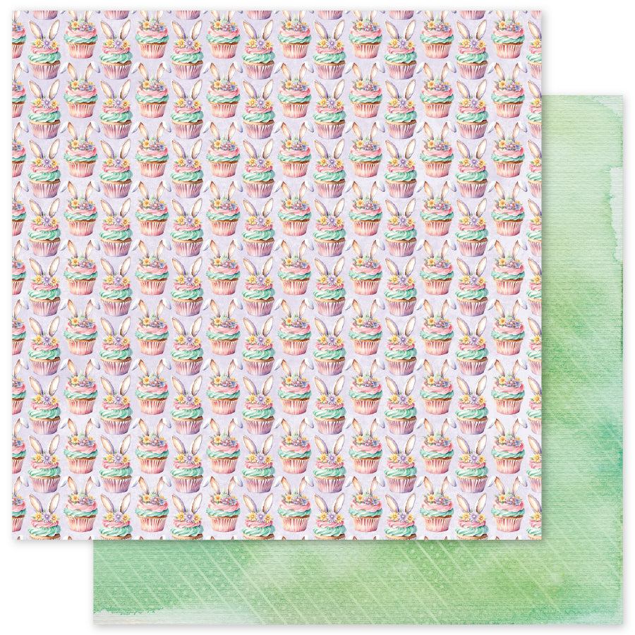 Hop Into Spring Basics C 12x12 Paper (12 pc Bulk Pack) 36151 - Paper Rose Studio