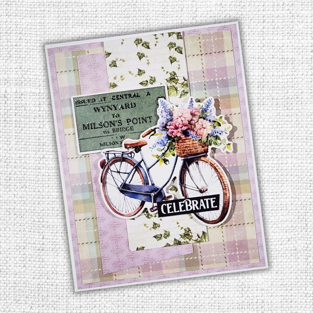 Afternoon in the Park Embossed Die Cuts 34365 - Paper Rose Studio