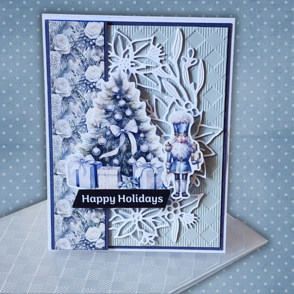 Buffalo Plaid 3D Embossing Folder 32952 - Paper Rose Studio