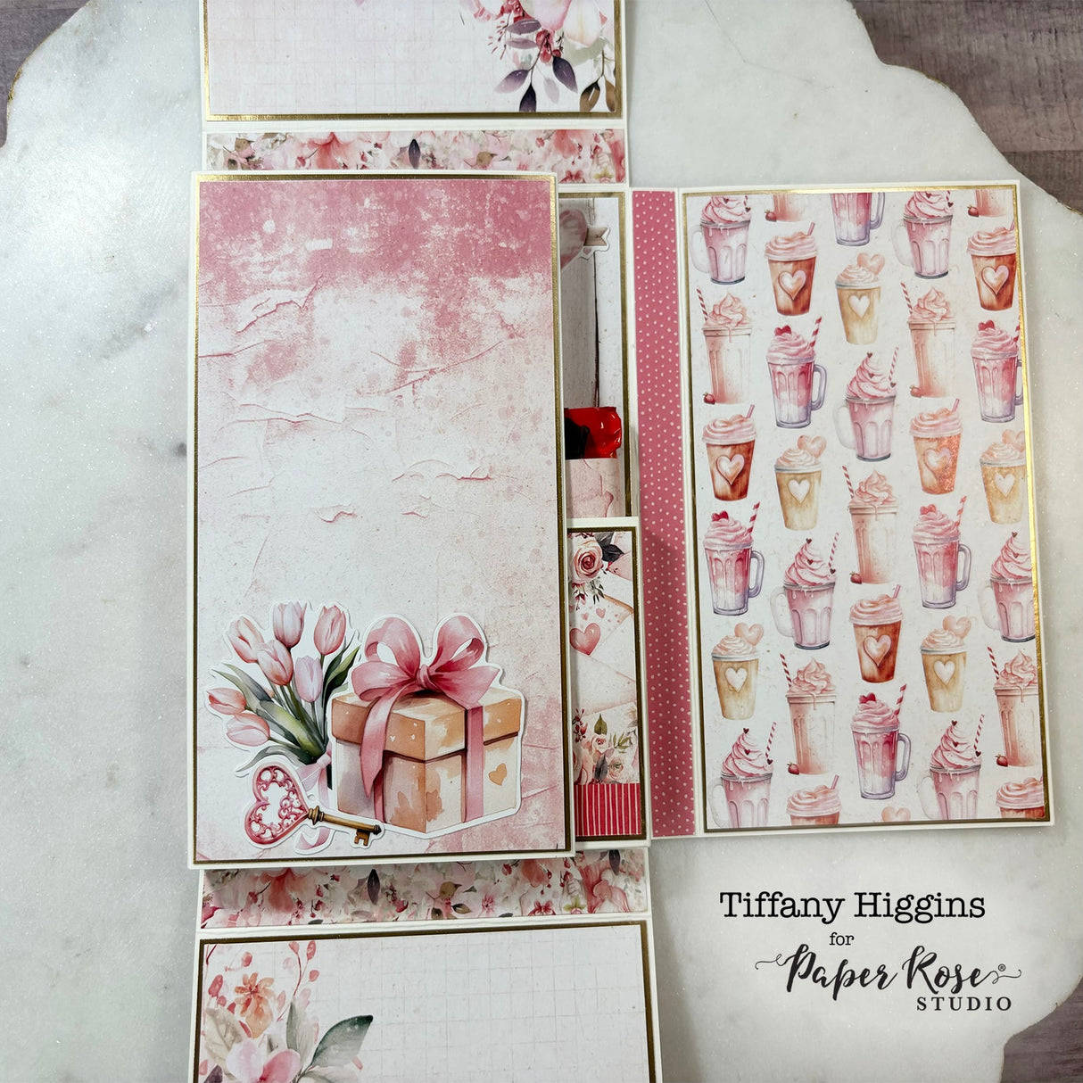 Sweet Valentine Basics 12x12 Paper Collection 33342 - Paper Rose Studio