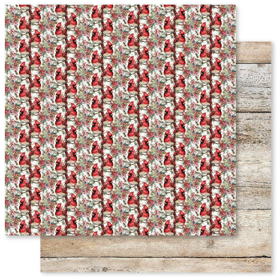 Jolly Holidays Basics E 12x12 Paper (12pc Bulk Pack) 32610 - Paper Rose Studio