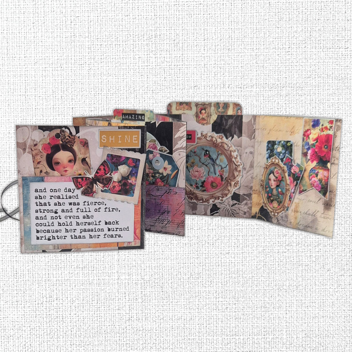 Portraits in Bloom 6x8" Quick Cards Die Cuts 36616