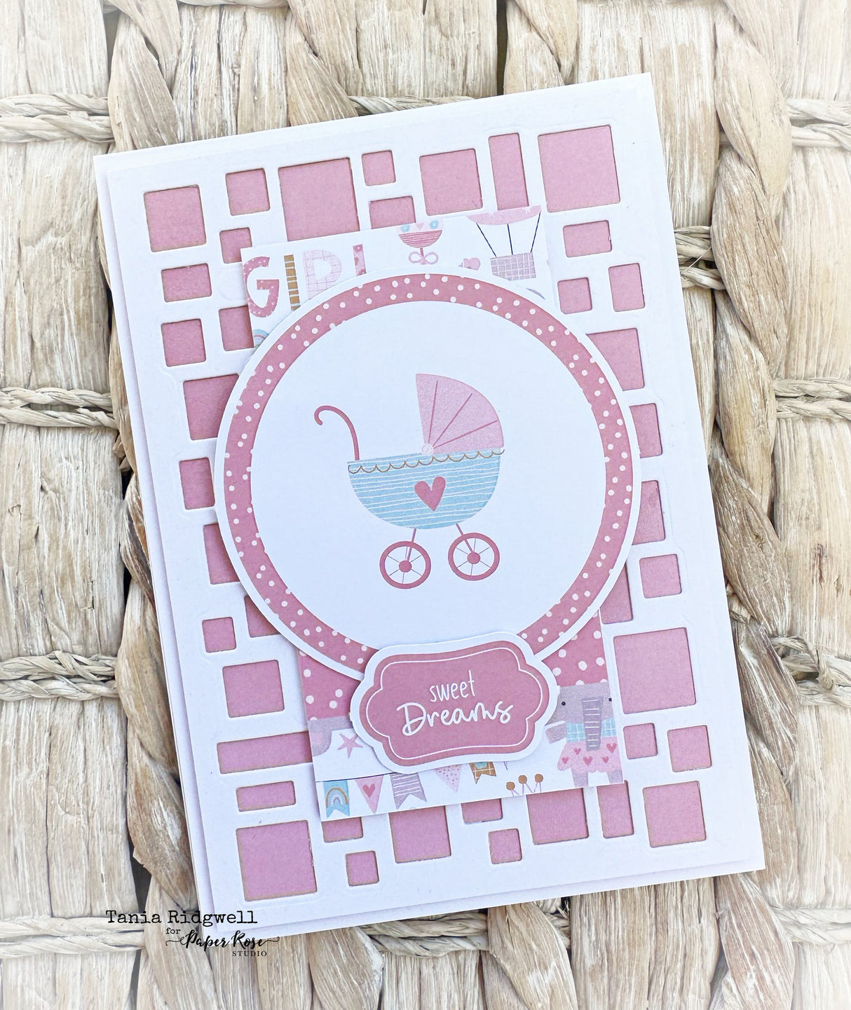 Hello Little Girl 6x8" Die Cuts & Sentiments 30015 - Paper Rose Studio
