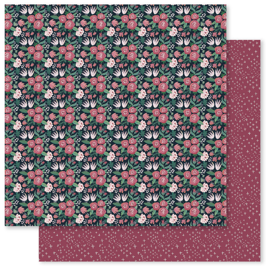 Katie's Tea Party D 12x12 Paper (12pc Bulk Pack) 30837 - Paper Rose Studio