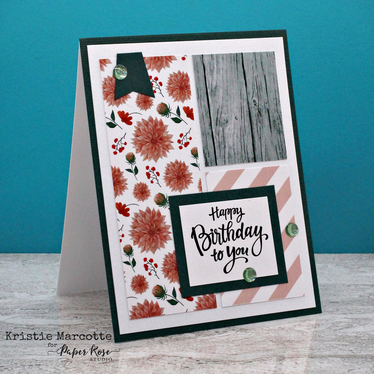 Darling Dahlias 6x6 Paper Collection 25375 - Paper Rose Studio